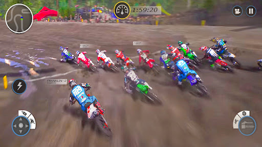 Dirt Bike Trial Motor Cross 3d Screen 3
