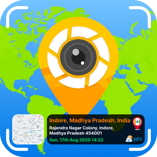 GeoSnap:GPS Map Camera, GeoTag logo