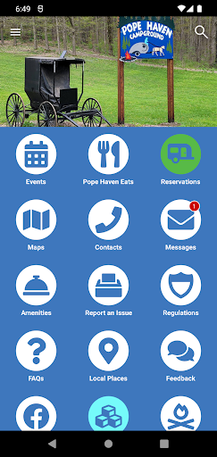 Screenshot of Pope Haven Campground