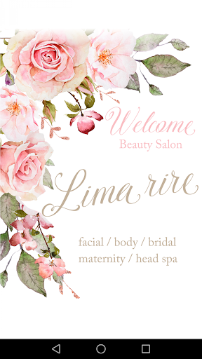 Android application Beauty Salon Lima rire screenshort