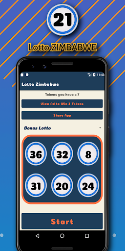 Android application Lottery Zimbabwe screenshort
