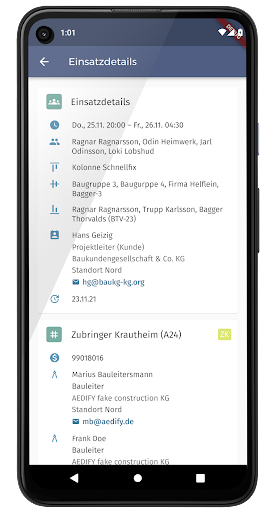 AEDIFY mobile Screen 2