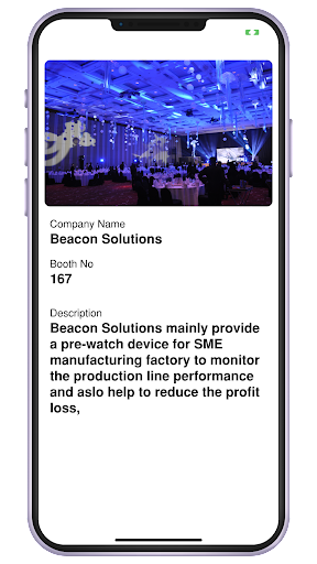 BeaconEvent Screen 2