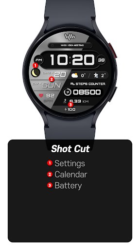 SamWatch Color Metal B Screen 3