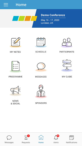 Android application Marcom Onsite screenshort