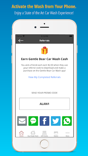 Gentle Bear Car Wash Screen 3