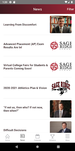 Sage Ridge School Screen 2