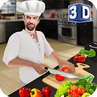 Виртуальный повар приготовления игры: супер кухня