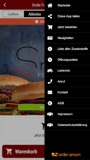 Smile Food & Bar Screen 3