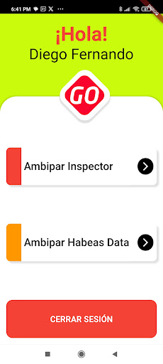 Ambipar GO Screen 2