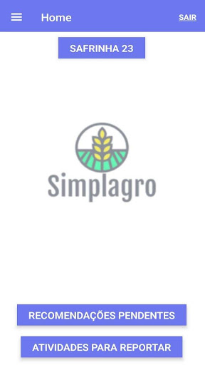 Android application Simplagro screenshort
