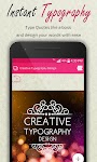 screenshot of Creative Typography Design