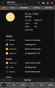 Sun Surveyor (Sun & Moon) Screenshot