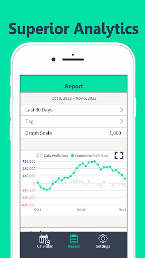Investment Tracker: Trade Log Screen 2