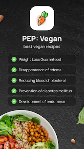 PEP: Vegan. Tracker & recipes 1