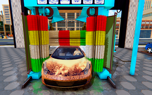 Android application Modern Car Wash Game -Car Race screenshort
