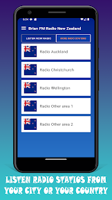 Brian FM NZ Radio App Online screenshot
