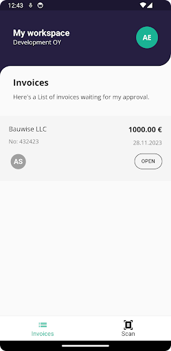 Bauwise Construction Software Screen 2