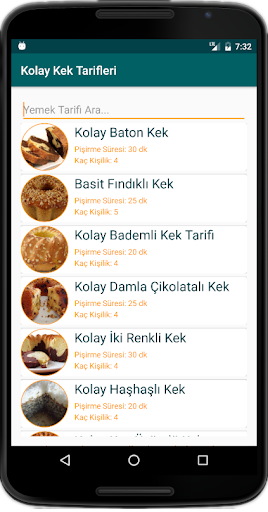 İnternetsiz Kek Tarifleri Screenshot 1 - AppWisp.com