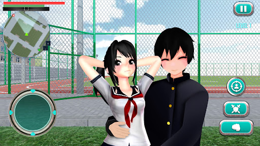 Anime Girl 3D School Simulator Game