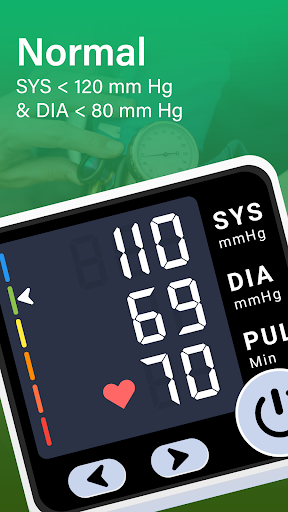 Android application Blood Pressure App - AI Camera screenshort