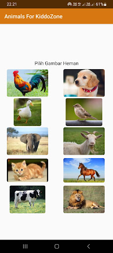 Animals For KiddoZone Screen 2