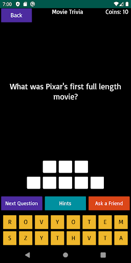 Android application Movie Quiz - Trivia and more screenshort
