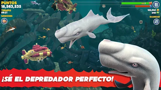 descargar hungry shark evolution mod apk monedas y diamantes infinitos