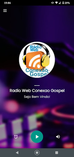 Android application Radio Web Conexão Gospel screenshort