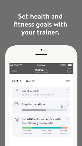 Screenshot of Impact Sports Club