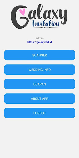 Galaxy Invitation Book Screen 3