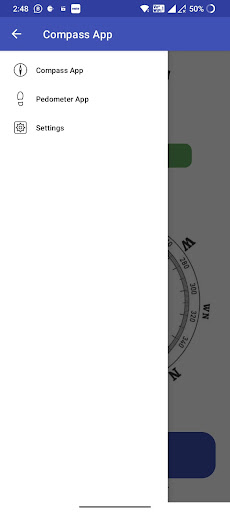 Compass & Pedometer Screen 2