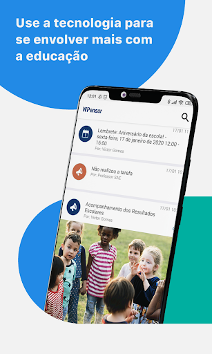 Android application WPensar Agenda screenshort
