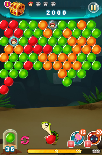 Android application Bubble Pop Adventure screenshort