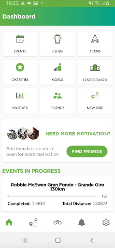 Android application GoCycle screenshort