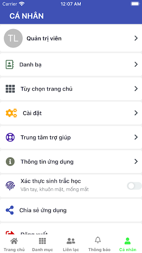 Điều hành thông minh Thanh Hoá Screen 3
