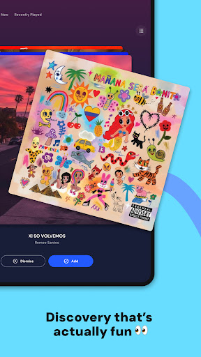 Screenshot of Napster Music
