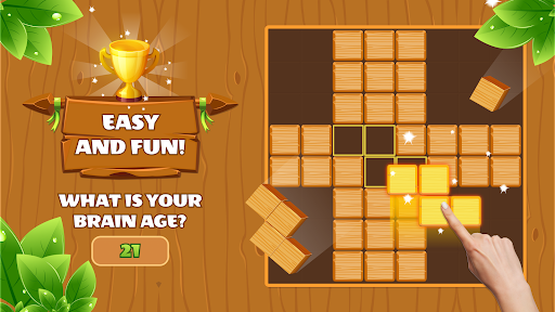 Android application Woody Block Puzzle: Wood Game screenshort