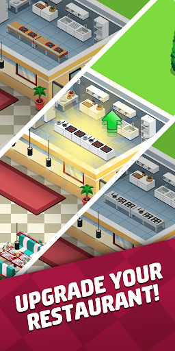 Idle Restaurant Tycoon - Build a restaurant empire screenshots 3