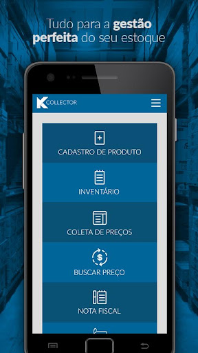 Coletor de Dados KCollector Screen 2