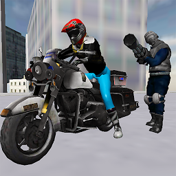 Imagen de icono Motocicleta Zombie Policía