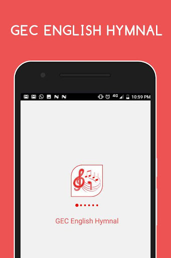 Android application GEC English Hymnal screenshort