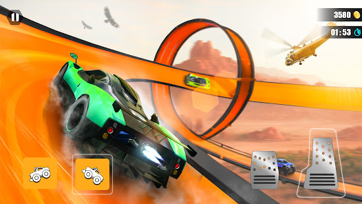 Race Off 3 – Stunt Car Games Mod APK 1.2.3 (Remove ads)(Mod speed) Gallery 1