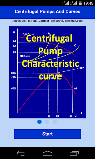 Android application Pump Curves screenshort