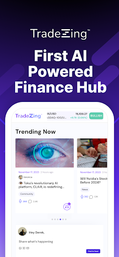 Android application TradeZing screenshort