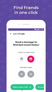 Travel dating: YourTravelMates Screenshot