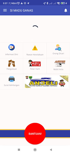 Android application SIMADU GANAS screenshort