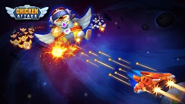 screenshot of Chicken Attack: Galaxy Shooter