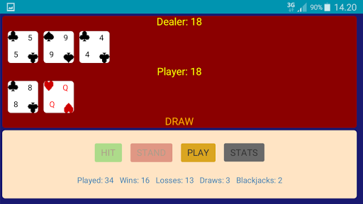 BlackJack Screenshot 3 - AppWisp.com