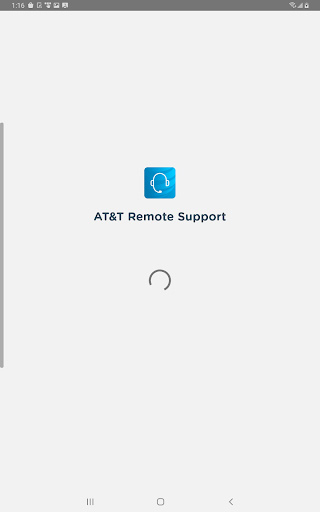 Screenshot of AT&T Remote Support